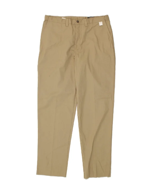 DICKIES Mens Slim Cargo Trousers W40 L38 Beige Polyester