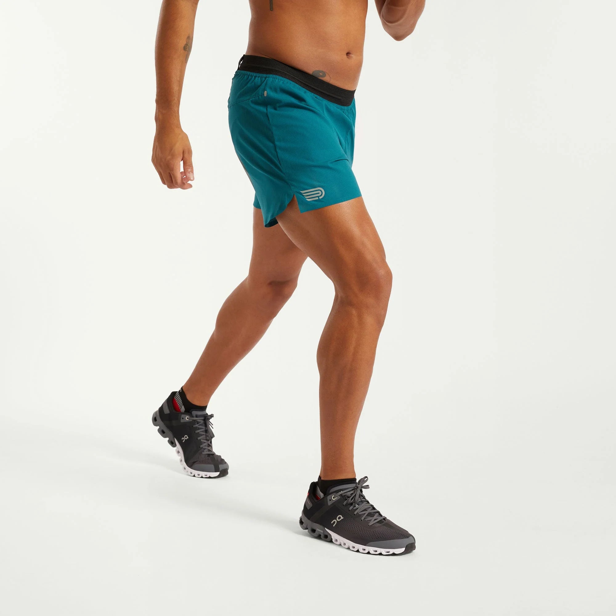 Pressio Men’s Run Elite 4.5’ Short - SPR/SLV