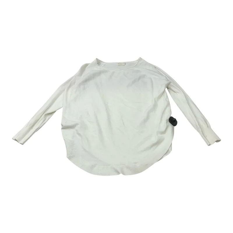 Top Long Sleeve By Dreamers In White, Size: M