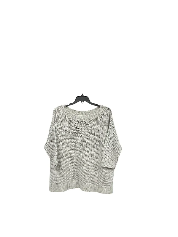 Top 3/4 Sleeve By Eileen Fisher In Grey, Size: M