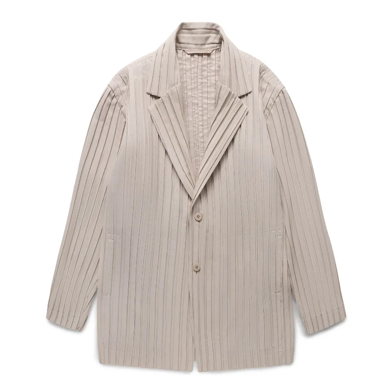 BOX PLEATS ENSEMBLE JACKET