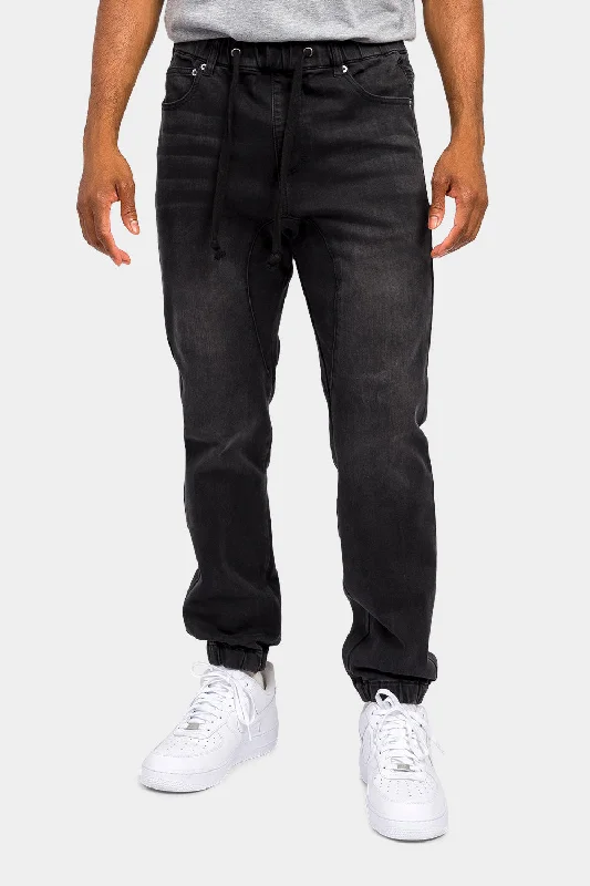 Men's Essential Jogger Denim Pants