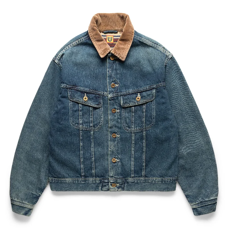 BLANKET LINED DENIM WORK JACKET