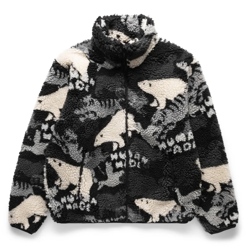 ANIMAL FLEECE JACKET