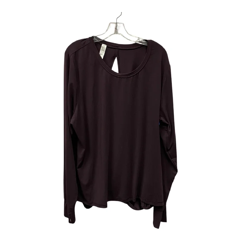 Top Ls By Spanx In Purple, Size:3X