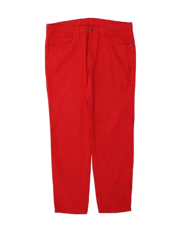 ICEBERG Mens Slim Jeans W36 L30  Red