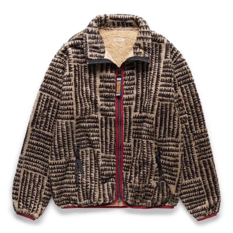 HACKSAW - BLOCK FLEECE ZIP BLOUSON