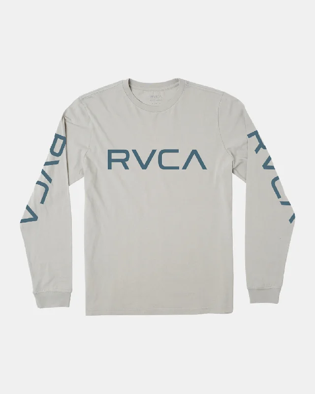 Big RVCA Long Sleeve Tee - Iron