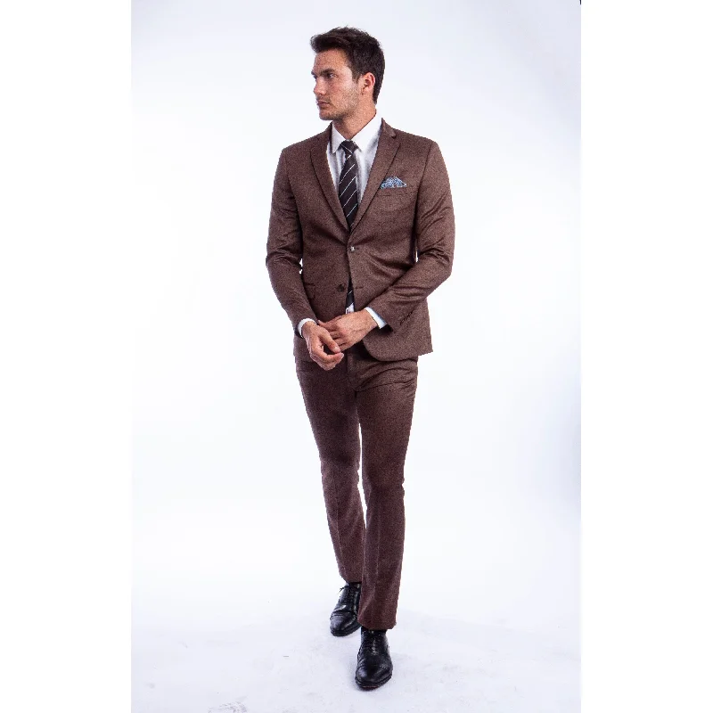 Brown Suit For Men Formal Suits For All Ocassions