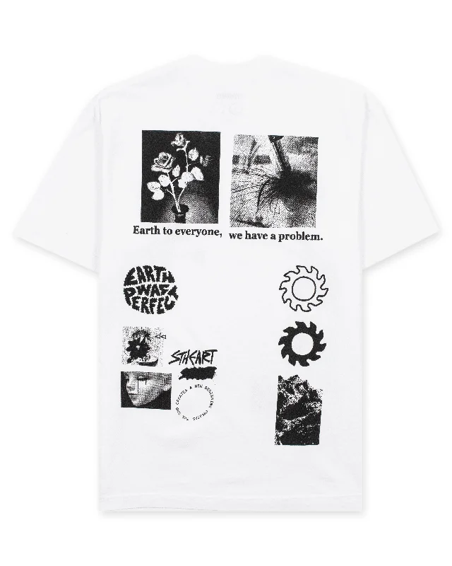 Problems Tee | White