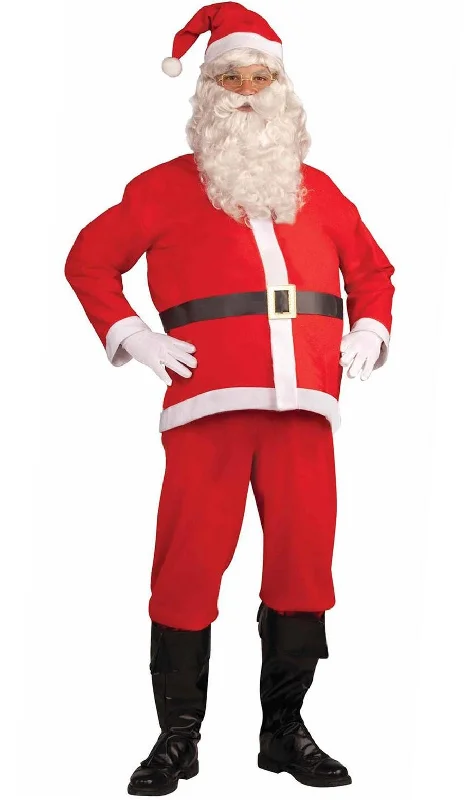 Santa Claus Mens Christmas Fancy Dress Costume