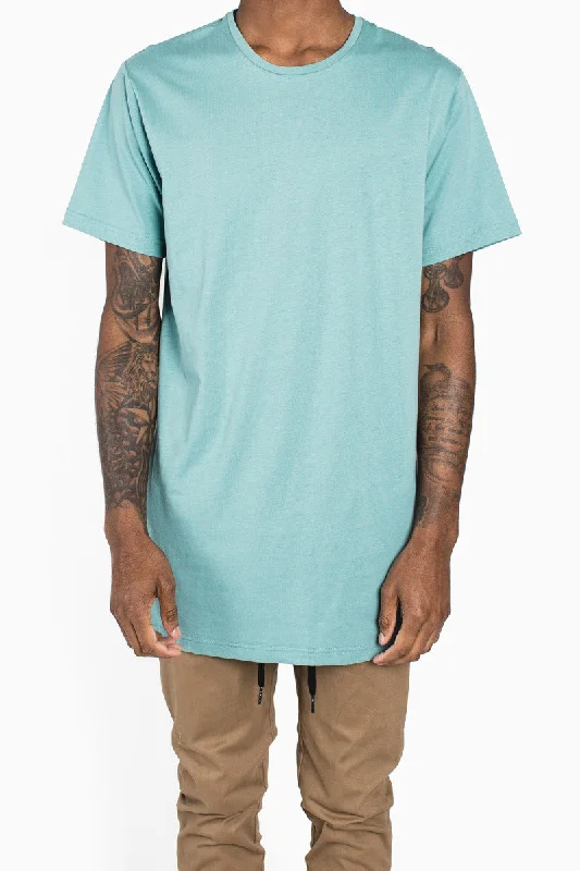 Long Fit Tee | Lagoon