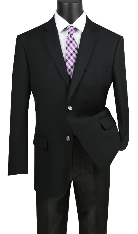 Vinci Men Sport Coat B-TRC-Black