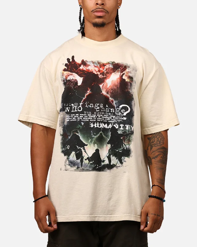 Hypland X Attack On Titan Killers T-Shirt Cream