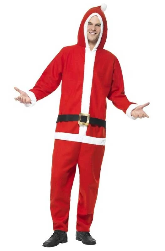 Santa Adults Christmas Onesie Costume