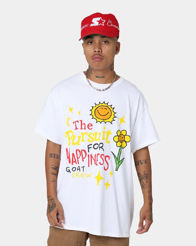 Goat Crew Pursuit 4 Happiness T-Shirt White