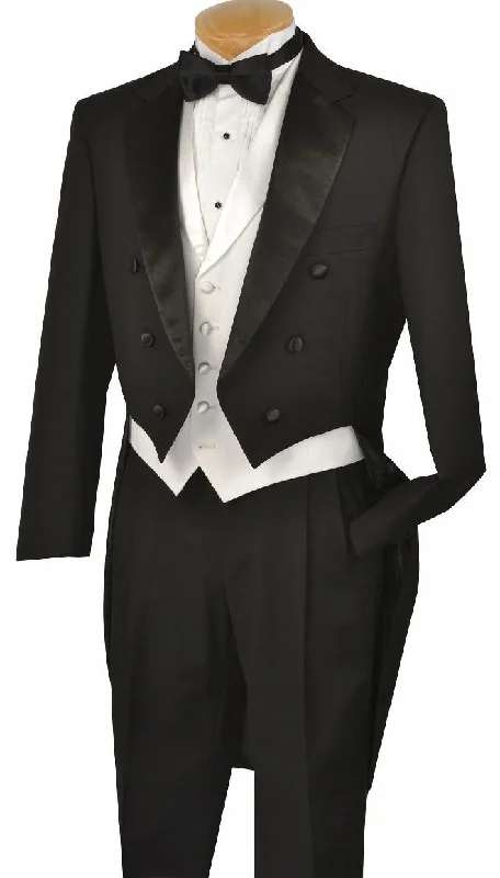 Vinci Men Tuxedo T-2XC-Black