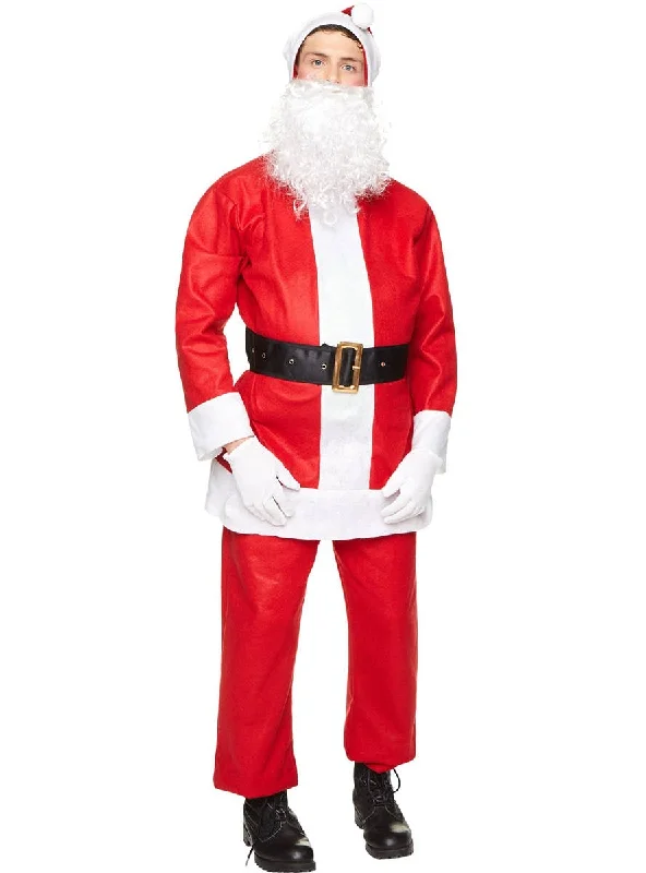 Basic Santa Claus Mens Christmas Costume