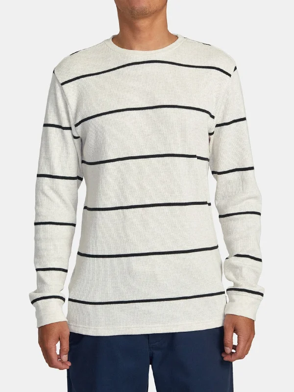 Day Shift Thermal Stripe Long Sleeve T-Shirt