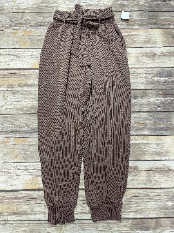 Pants Joggers By Moa Moa In Brown, Size: L