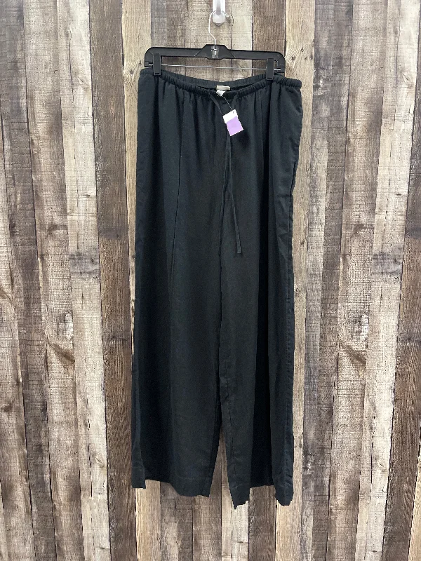 Pants Wide Leg By A New Day In Black, Size: L