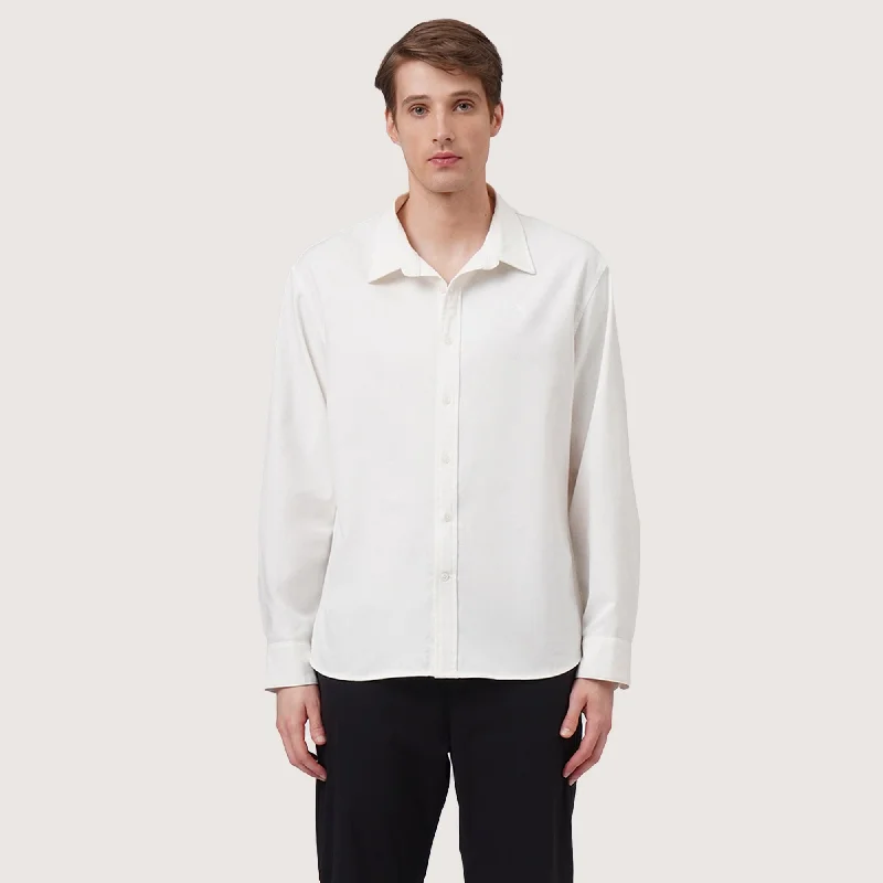 Regular Fit Long Sleeves Shirt In Woven Fabric